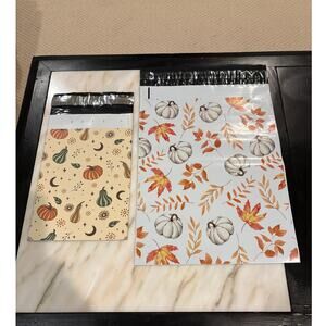 Fall Poly Mailer Bags 20 of Each
